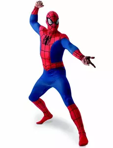 Spider-Man™-maskeraddräkt vuxen, Storlek: Medium/Large