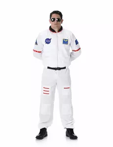 Maskeraddräkt astronaut herr, Storlek: Medium