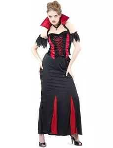 Vampyrmaskeraddräkt dam Halloween