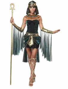 Egyptisk gudinnemaskeraddräkt dam, Storlek: Large (42/44)