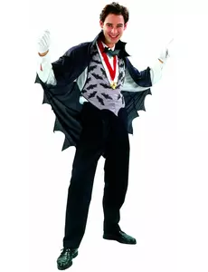 Dracula-maskeraddräkt herr Halloween