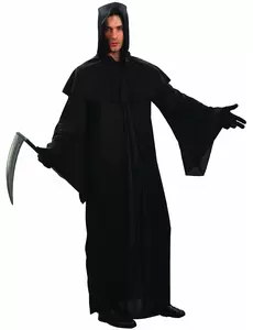 Dödsskördar-maskeraddräkt herr, Storlek: M/L