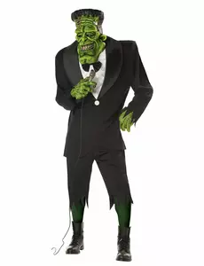 Frankensteinmaskeraddräkt vuxen