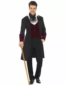 Vampyrmaskeraddräkt herr Halloween, Storlek: Large