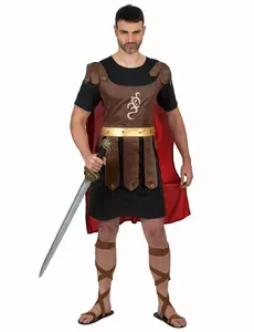 Gladiatorkrigarmaskeraddräkt herr, Storlek: Medium/Large