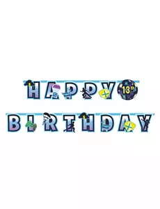 Personlig Happy Birthday-girlang battle royale 320 x 26 cm