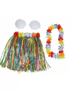 Maskeraddräktskit Hawaii i flera färger