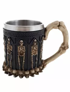 Skelettmugg 12 cm