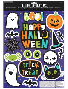 Fönsterklistermärken Halloween Friends