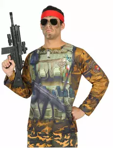 Militär T-shirt herr