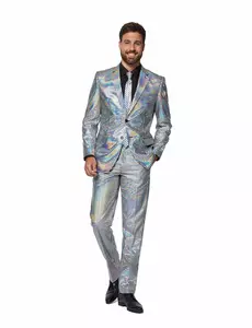 Discoballer-maskeraddräkt för vuxen Opposuits™, Storlek: Small (EU 44-46)