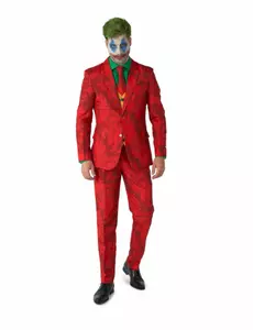 Joker™ maskeraddräkt vuxen Suitmeister™, Storlek: Small (EU 44-46)