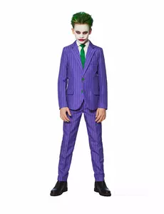 Mr. Joker™ maskeraddräkt för barn Suitmeister™, Storlek: 4-6 år (98-104 cm)