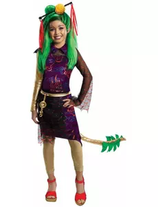 Lyxig Jinafire-maskeraddräkt Monster High™ flicka