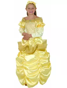 Skönhetsprinsessa maskeraddräkt barn, Storlek: 4-6 år (110-120 cm)