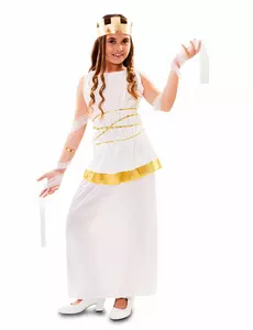 Maskeraddräkt gudinnan Athena flicka, Storlek: 10-12 år (130-140 cm)