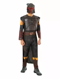 Boba Fett-maskeraddräkt Star Wars™ vuxen, Storlek: Medium/Large