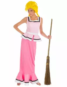 Bonemine-maskeraddräkt Astérix et Obélix™ vuxen, Storlek: Large
