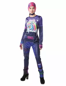 Brite Bomber-maskeraddräkt Fortnite™ tonåring, Storlek: 13-14 år