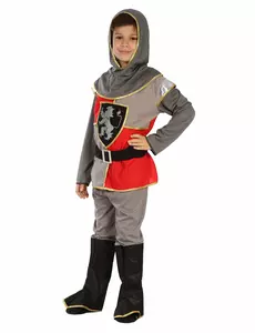 Renässansriddarmaskeraddräkt pojke, Storlek: 4-6 år(110-120 cm)