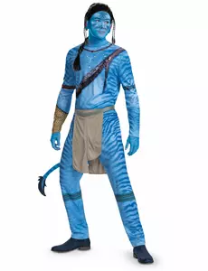 Klassisk Avatar Jake Sully™-maskeraddräkt herr, Storlek: XX-Large