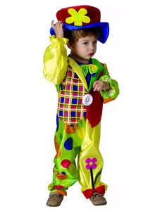 Liten clownmaskeraddräkt pojke