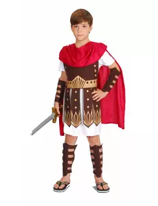 Maskeraddräkt romersk centurion pojke, Storlek: 4-6 år (110-120 cm)