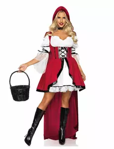 Sexig skogsflickemaskeraddräkt för dam, Storlek: Medium/Large (42-44)