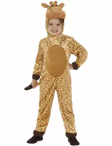 Giraffmaskeraddräkt barn, Storlek: 4-6 år (115/128 cm)