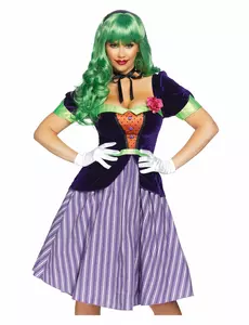 Lyxig serietidnings-babydoll-maskeraddräkt dam, Storlek: Small (36-38)