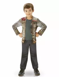 Lyxmaskeraddräkt Finn Star Wars VII™ för barn, Storlek: 13-14 år (153 till 164 cm)