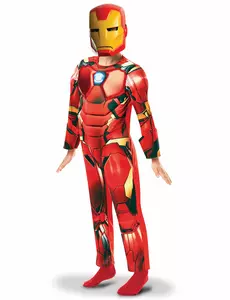 Lyxmaskeraddräkt Iron Man™ animerad serie pojke, Storlek: 3-4 år (90 till 104 cm)