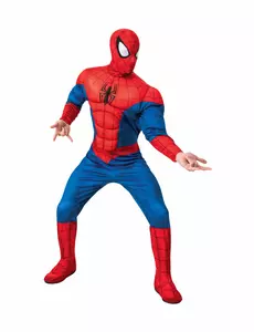 Lyxmaskeraddräkt Spiderman™ vuxen, Storlek: Medium/Large