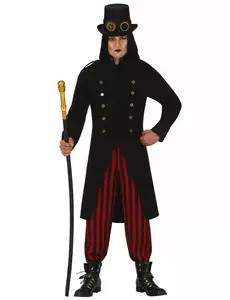 Steampunkmaskeraddräkt vuxen, Storlek: Small (36-38)
