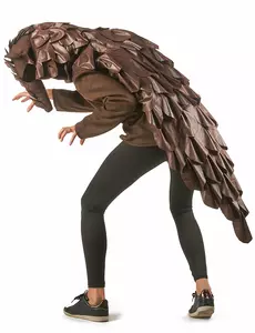 Maskeraddräkt pangolin vuxen