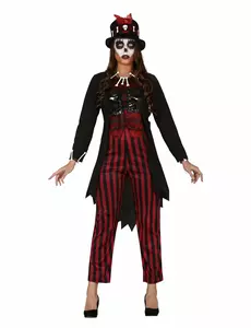 Voodoo-häxmaskeraddräkt dam, Storlek: Medium (38-40)