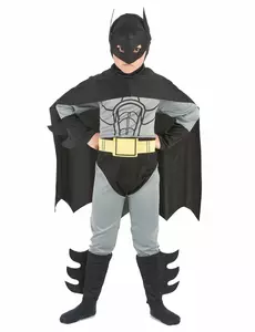 Maskeraddräkt superhjälte fladdermus pojke, Storlek: 4-6 år (110-120 cm)
