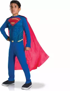 Klassisk Superman Justice League™-maskeraddräkt pojke, Storlek: 7-8 år(122-128 cm)