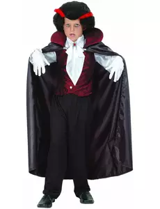 Elegant vampyrmaskeraddräkt pojke, Storlek: 4-6 år (110-120 cm)