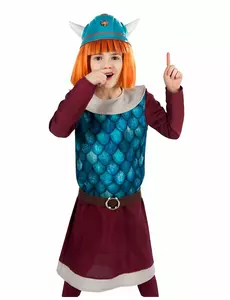Vic le Viking™-maskeraddräkt barn, Storlek: 3-4 år (98 - 104 cm)
