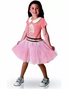 Violetta™-maskeraddräkt flicka, Storlek: 3-4 år (90 till 104 cm)