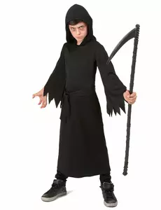 Maskeraddräkt Dödsängel barn Halloween, Storlek: 5-6 år (S)