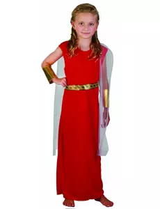 Romarinna-maskeraddräkt flicka, Storlek: 4-6 år (110-120 cm)