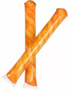 2 uppblåsbara klappklapp-pinnar