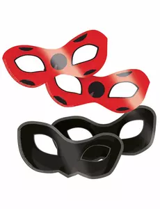 8 kartongmasker Ladybug™