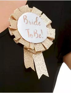 Gyllene Bride to be-bricka