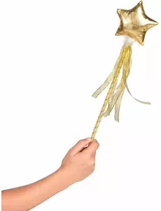 Gyllene älvstav för flicka
