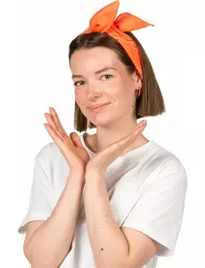 Neonorange bandana vuxen