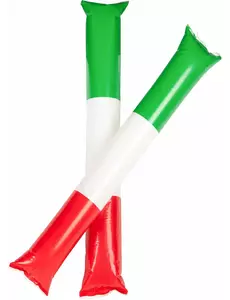 Uppblåsbara tap-tap-pinnar Italien