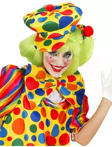 Prickig basker clown vuxen
